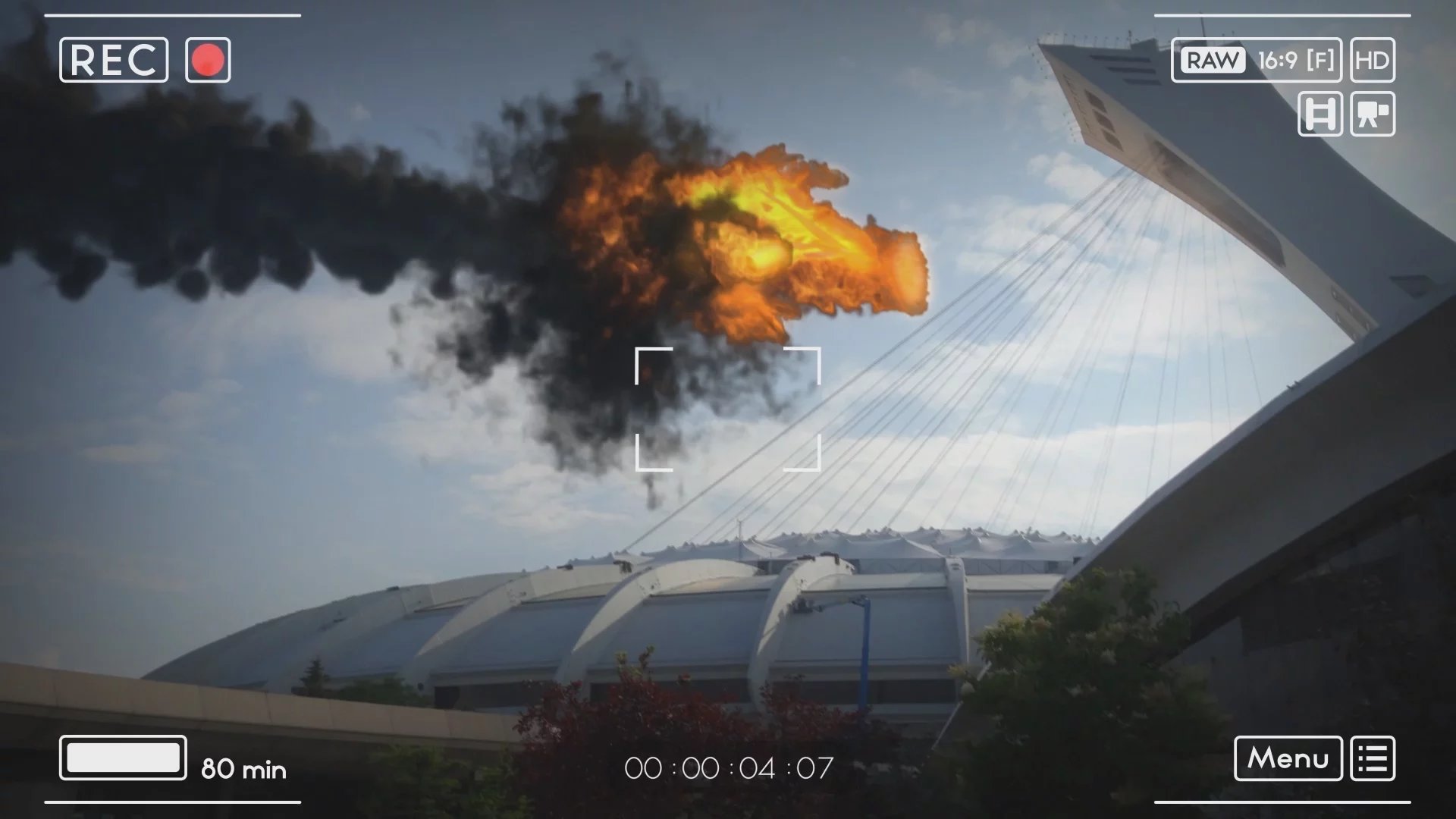 Explosion aérienne